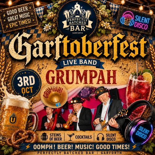 Garf-tober Fest DAYTIME 3-8pm in bed for 9pm!