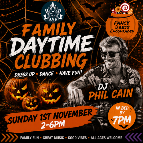 🎃 Halloween Family Daytime Clubbing! 🎃 Get ready for Garforth's Family Halloween party
