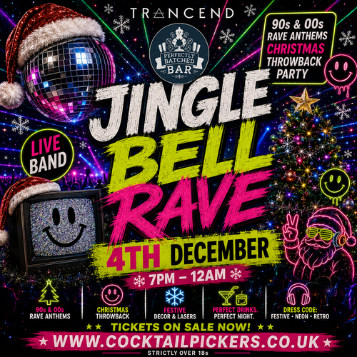 🎄🔊 JINGLE BELL RAVE IS COMING TO PERFECTLY BATCHED BAR! 🔊🎄